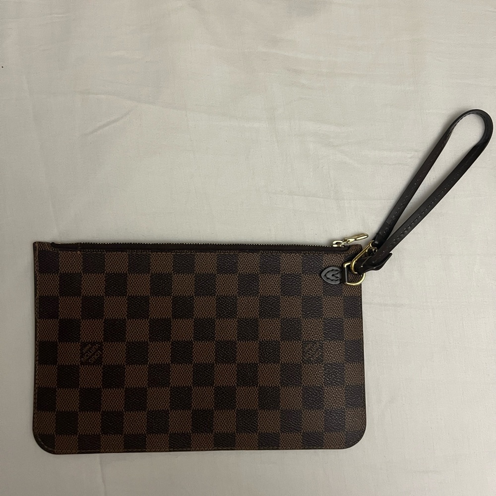 LOUIS VUITTON - Damier Ebene Neverfull MM GM Pochette